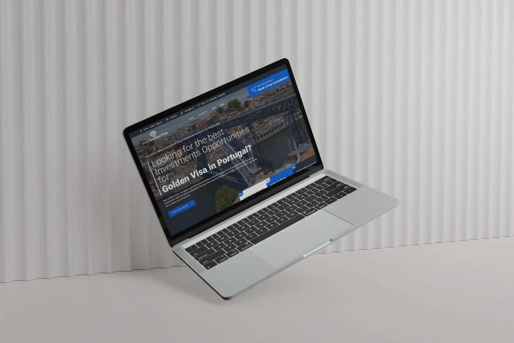 Mockup de laptop BGV